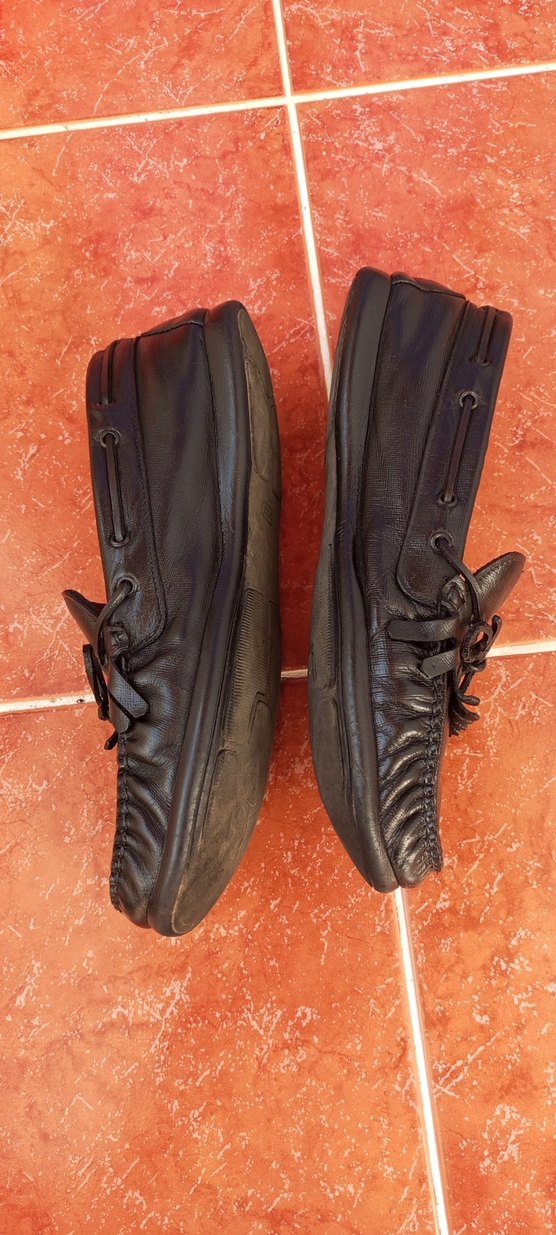 DERIMOD Siyah Deri Tokalı Erkek Loafer 43 numara - Görsel 2