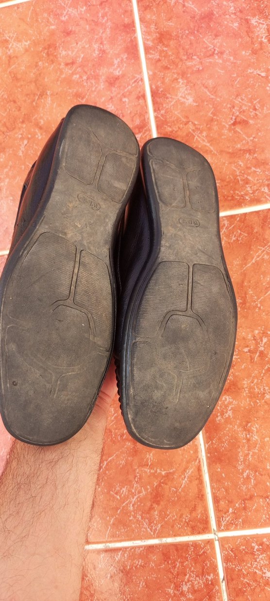 DERIMOD Siyah Deri Tokalı Erkek Loafer 43 numara - Görsel 5