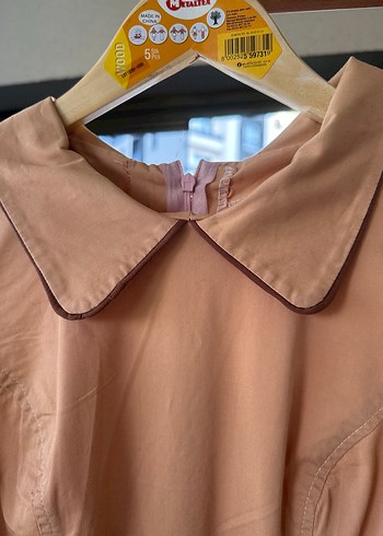 Uzun Kollu Kemerli #Elbise #kayra - Görsel 7