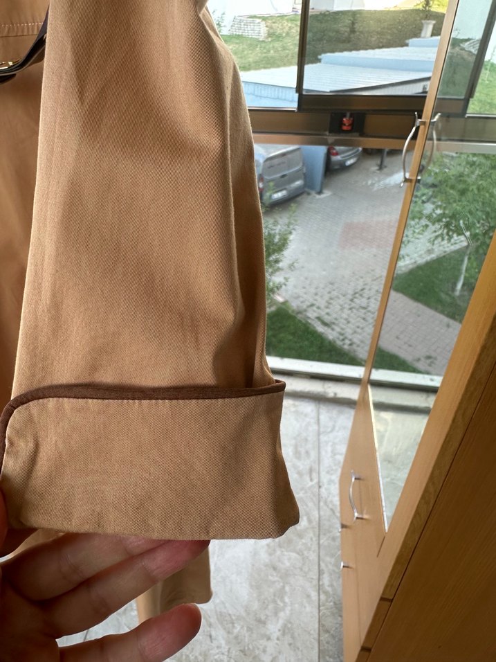 Uzun Kollu Kemerli #Elbise #kayra - Görsel 4