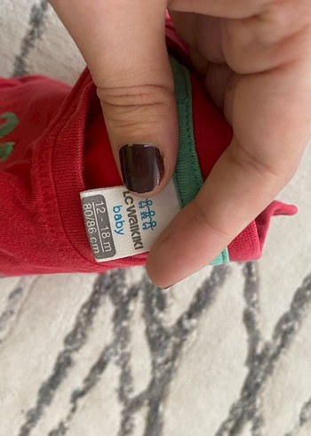 LC Waikiki Kırmızı Baskılı Erkek Çocuk Kısa Kollu Tişört