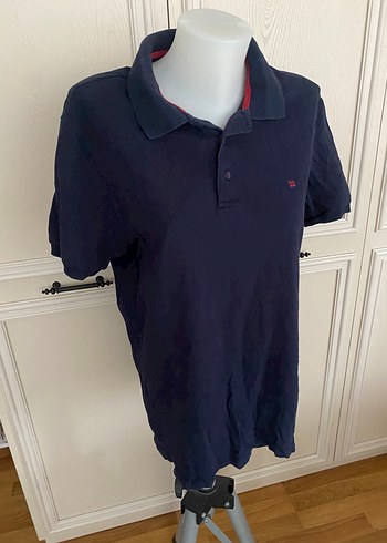 Diğer Lacivert Polo Tisort Rahat Ve Sik