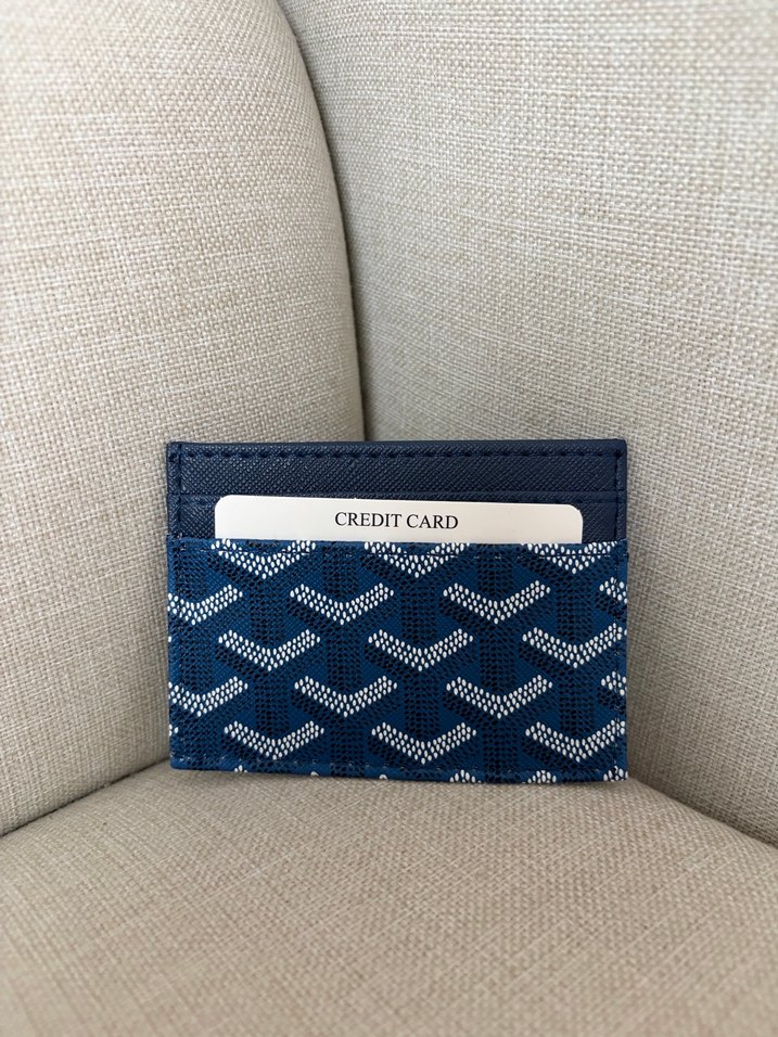 Elastik Detaylı Mavi Kartlık - Görsel 2
