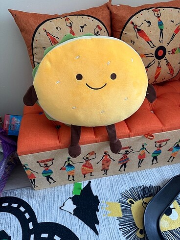 Peluş hamburger