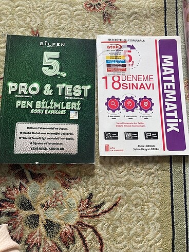 5.sınıf Test kitabı