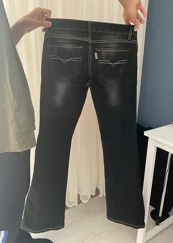 Vintage düşük bel İspanyol pantolon - Görsel 2