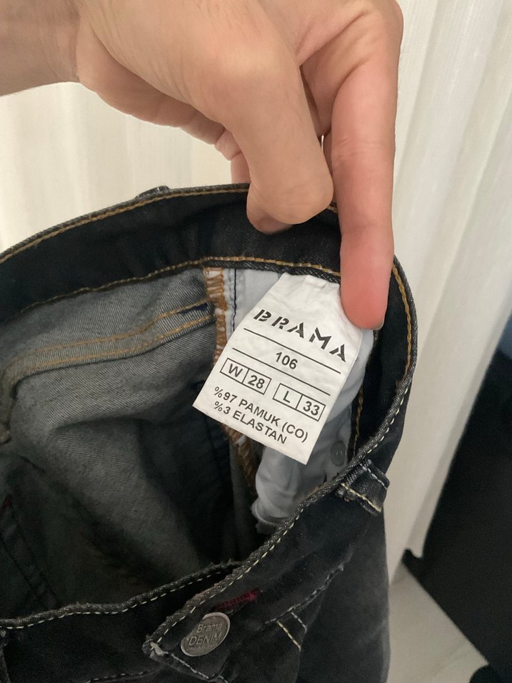 Vintage düşük bel İspanyol pantolon - Görsel 3