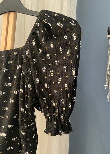 Özel dikim çiçekli elbise - Görsel 2