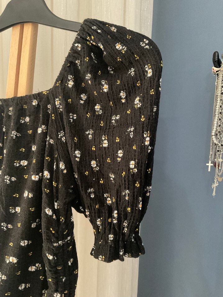 Özel dikim çiçekli elbise - Görsel 2