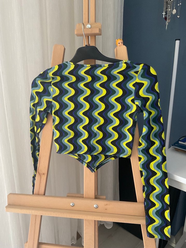 Kadın Çok Renkli Bluz - Görsel 2