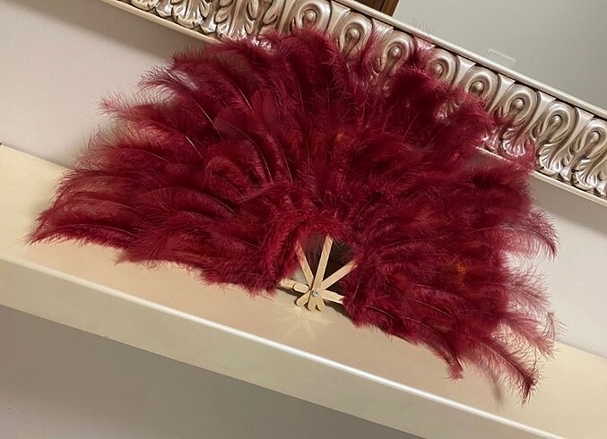 Diğer Bordo kına yelpaze