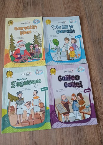 Çalışkan Çocuk Kitapları Seti (4 Kitap)