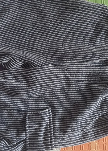 Gri Örgü Erkek Şort - Görsel 4