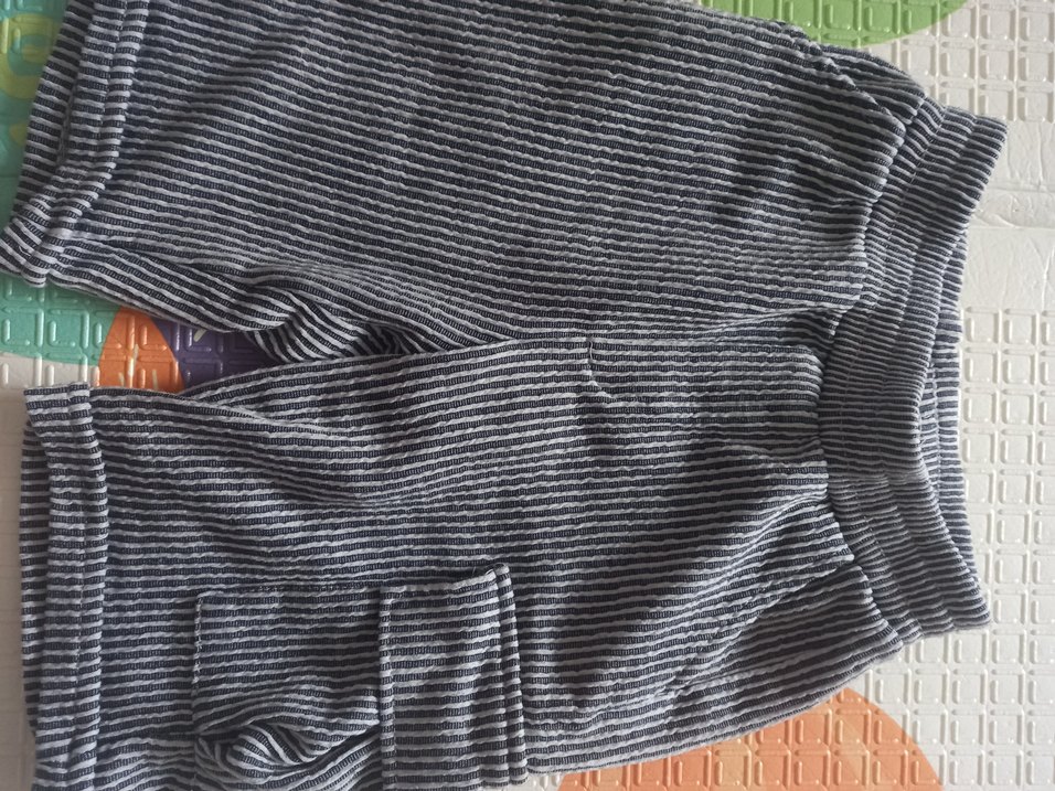 Gri Örgü Erkek Şort - Görsel 4