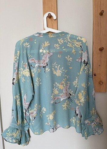 Zara Zara desenli gömlek