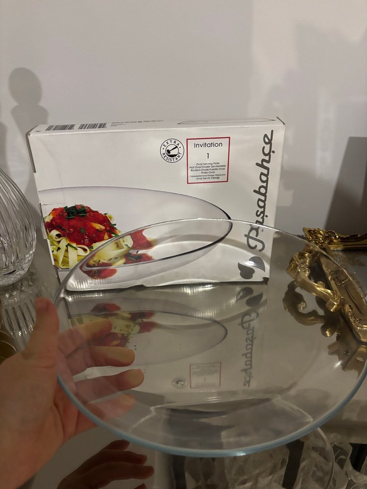 Pasabahçe Cam Servis Tabağı - Görsel 3