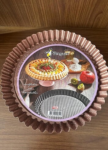Beden Penguen toz pembe tart kalıbı