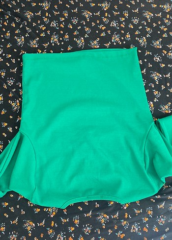 Yeşil Uzun Kollu Bluz - Görsel 2