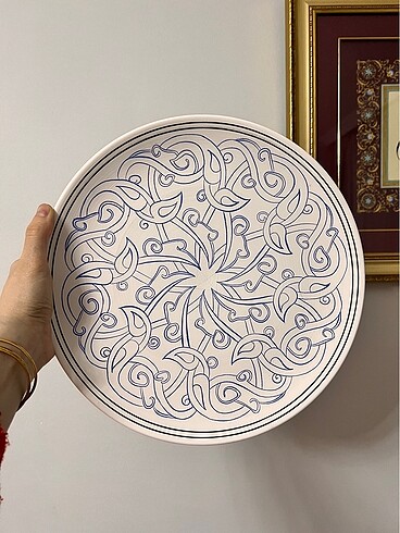30 cm Tahrirli Tabak