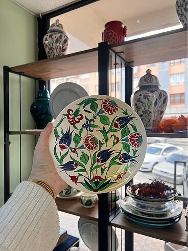 Çini Klasik Desen Tabak