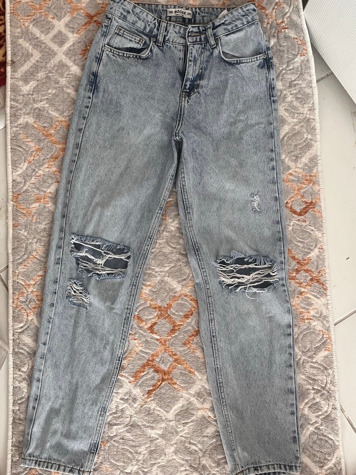 Addax Açık Mavi Yıkamalı Denim Jean — görsel 5/6