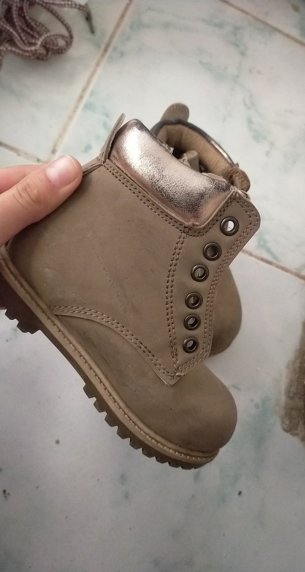 Bej Süet Erkek Çocuk Botu - Görsel 2