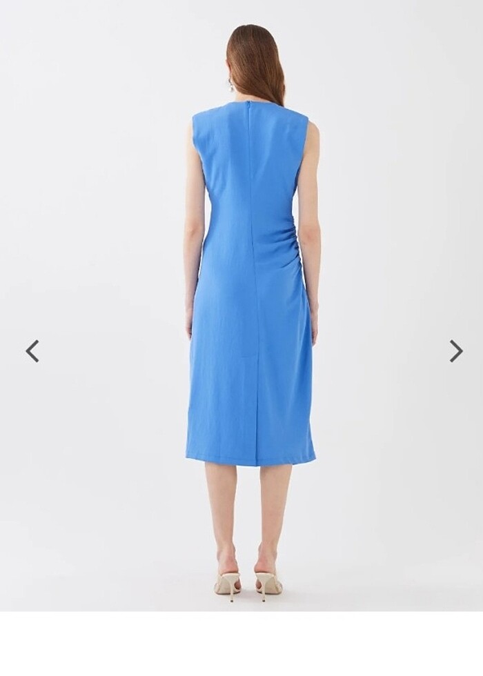 LCW mavi elbise  - Görsel 2
