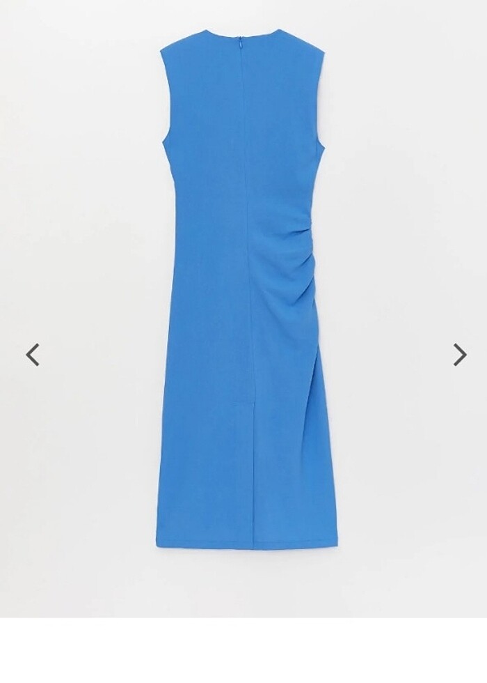 LCW mavi elbise  - Görsel 5