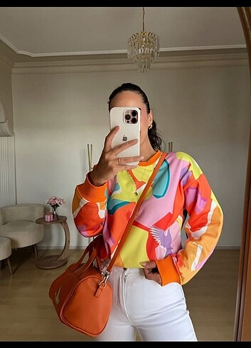 BYMNCLUB Renk Bloklu Sweat
