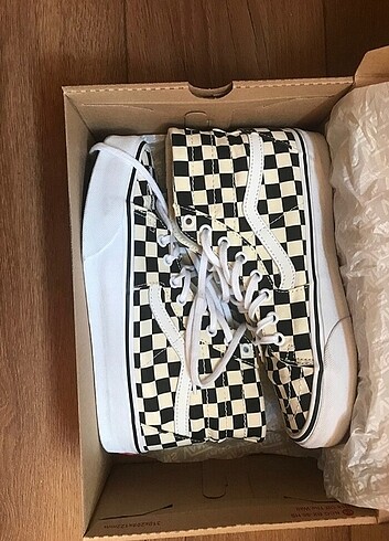 Vans checkerboard kadın ayakkabısı