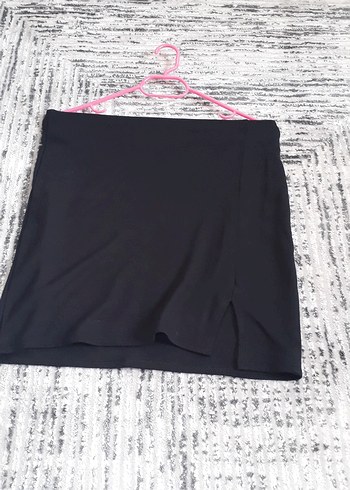 Diğer Siyah Mini Etek, Düz ve Basic