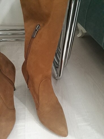 37 Beden camel Renk Suet çizme