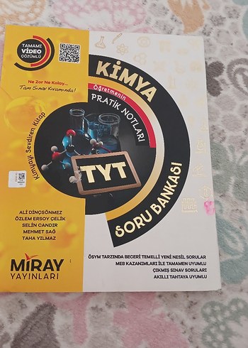 Miray Yayınları TYT Kimya Soru Bankası