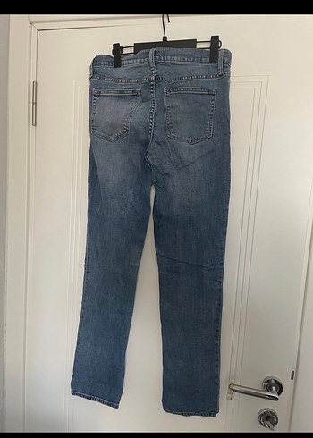 Gap Gri Normal Boy Kadın Kot Pantolon - Görsel 4