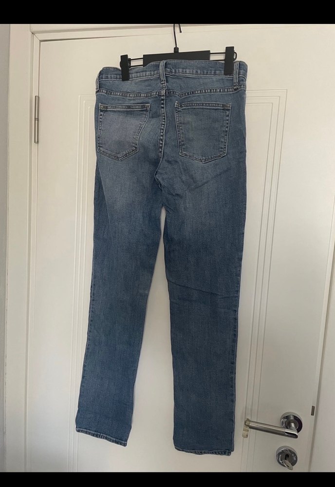 Gap Gri Normal Boy Kadın Kot Pantolon - Görsel 4