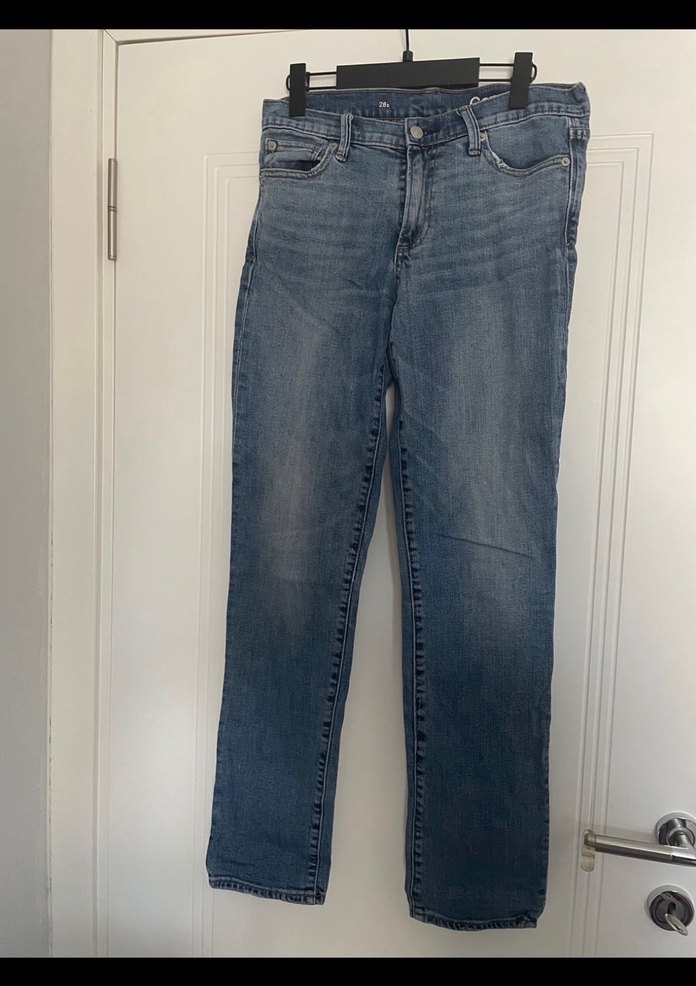 Gap Gri Normal Boy Kadın Kot Pantolon - Görsel 3