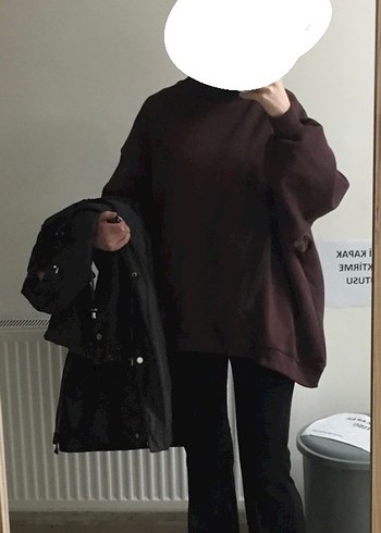 Meri store oversize sweat - Görsel 8