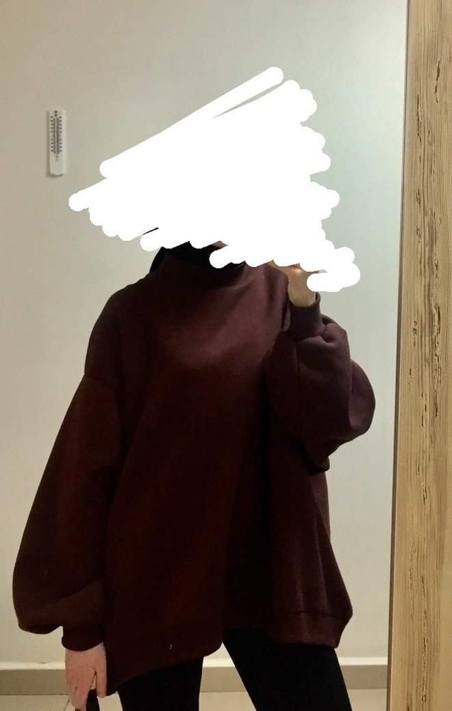 Meri store oversize sweat - Görsel 5