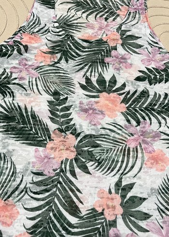 Kalın askılı yazlık bluz - Görsel 5