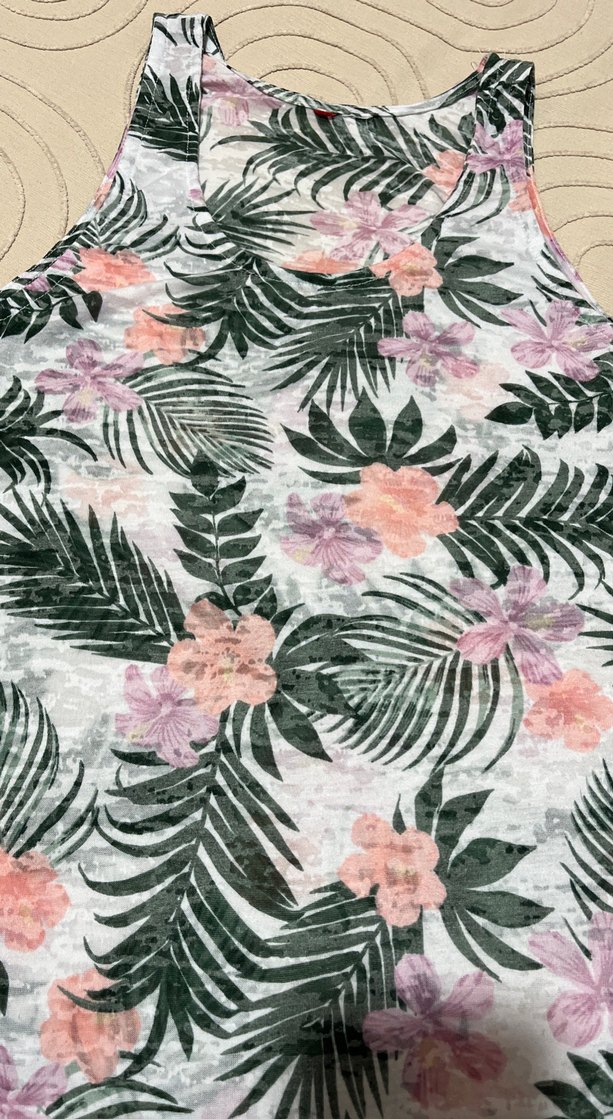 Kalın askılı yazlık bluz - Görsel 5