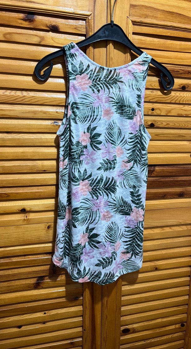 Kalın askılı yazlık bluz - Görsel 3