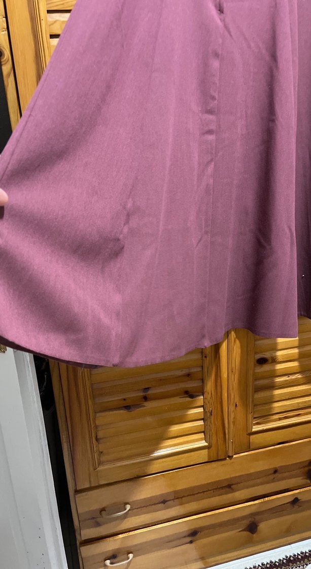 Kahve rengi salaş etek - Görsel 4