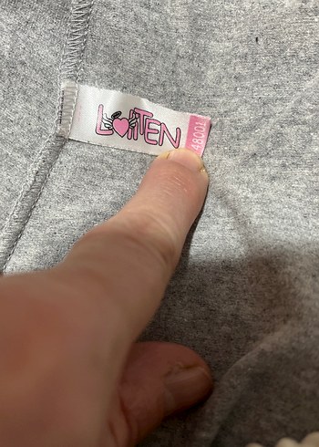 Gri Rahat Kesim Kadın eşofman - Görsel 5