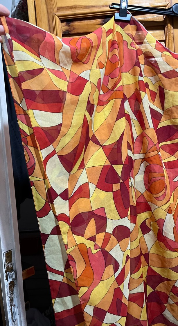 Renkli Bohem Uzun Pareo - Görsel 3