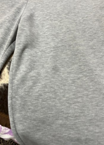 Gri Kadın Rahat Kesim Eşofman Altı - Görsel 5