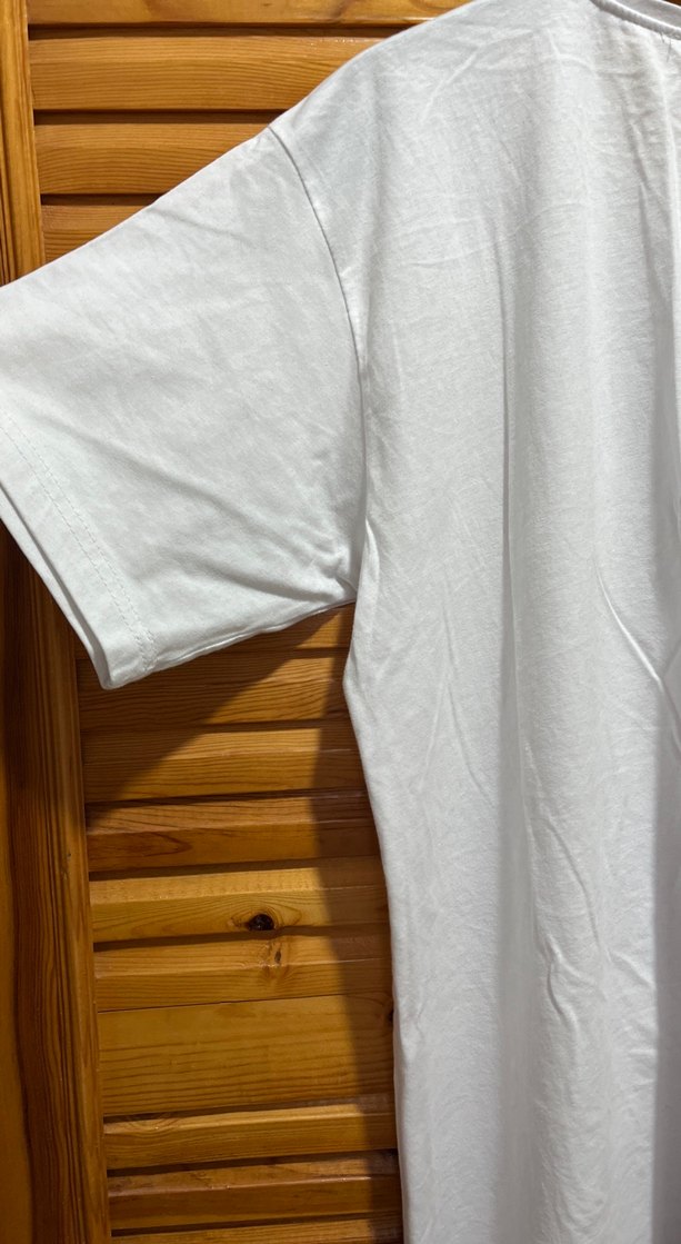 Nike Baskılı Beyaz Erkek Tişört - Görsel 4