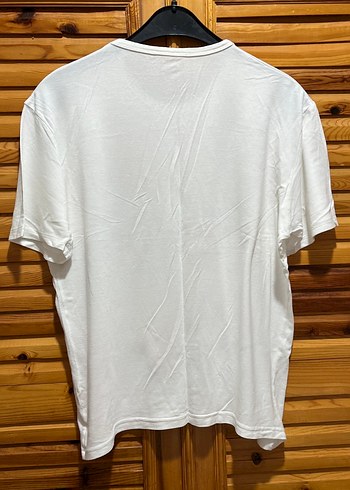 Beyaz viskon tshirt - Görsel 3