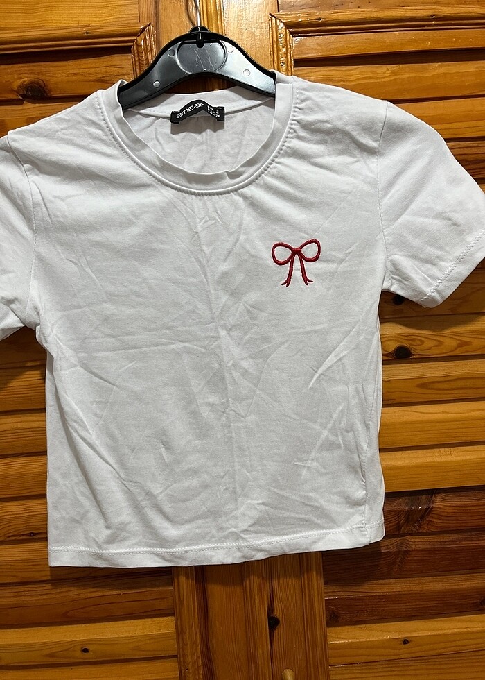 Kadın crop bluz - Görsel 2