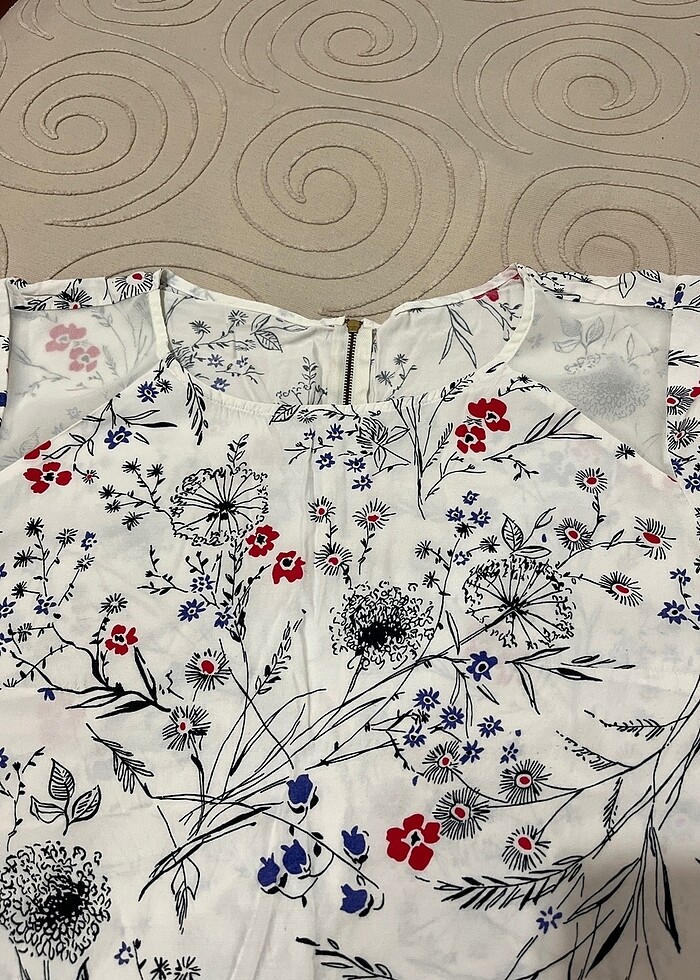 Viskon kadın bluz - Görsel 4