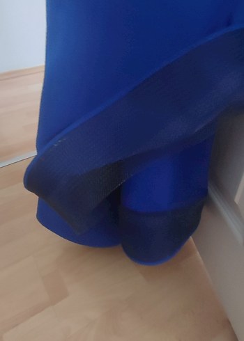 L-40 beden Oleg cassini saks elbise - Görsel 6